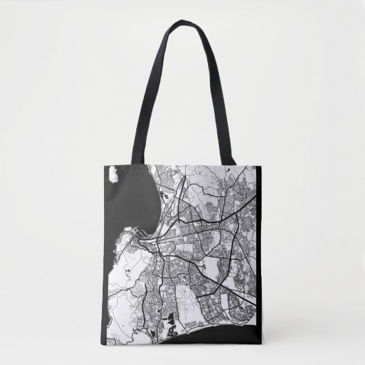 Kapstadt Südafrika Karte Tasche (Vorderseite)