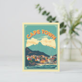 Kapstadt, Südafrika KulturPatterns Postkarte (Stehend Vorderseite)