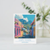 Kapstadt Südafrika Kunst, Dichtung und Musik Postkarte (Stehend Vorderseite)