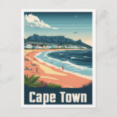 Kapstadt Südafrika Kunst, Dichtung und Musik Postkarte (Vorderseite)