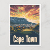 Kapstadt Südafrika Kunst, Dichtung und Musik Postkarte (Vorderseite)
