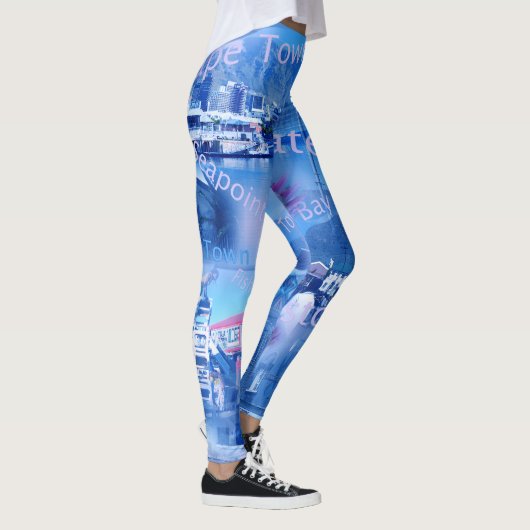 Kapstadt - Südafrika Leggings (Rechts)