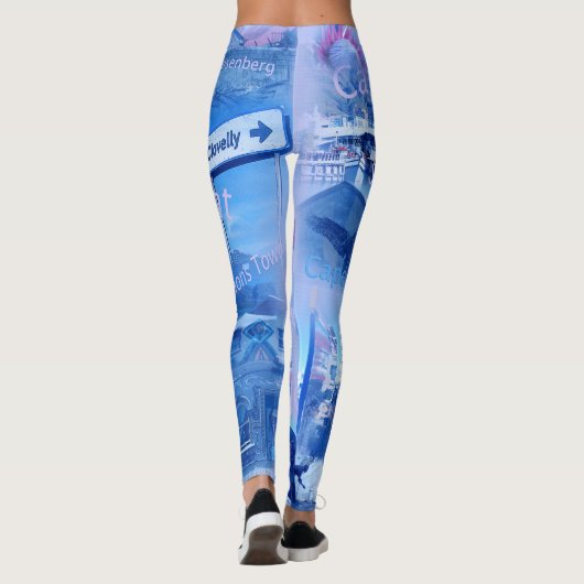 Kapstadt - Südafrika Leggings (Rückseite)