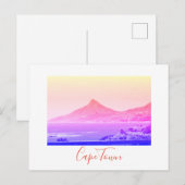 Kapstadt Südafrika Löwenkopf Postkarte (Vorne/Hinten)