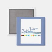 Kapstadt Südafrika Magnet (Vorderseite/Rückseite)