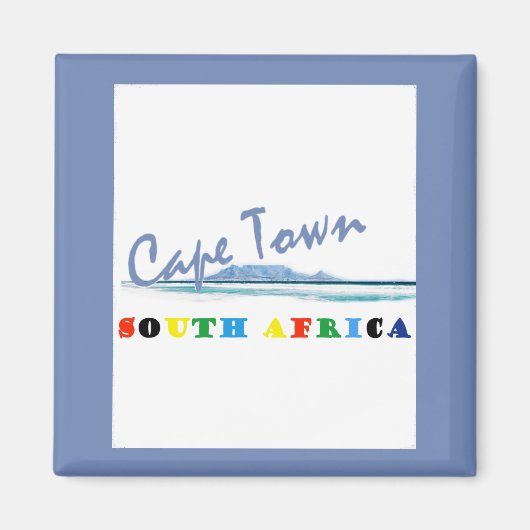 Kapstadt Südafrika Magnet (Vorne)