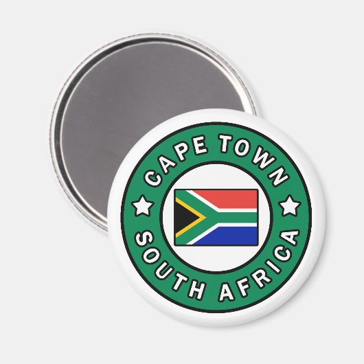 Kapstadt Südafrika Magnet (Vorderseite/Rückseite)