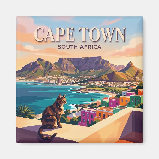 Kapstadt Südafrika Magnet (Vorne)