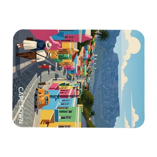 Kapstadt Südafrika Magnet (Horizontal)