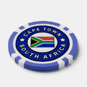 Kapstadt Südafrika Pokerchips (Einzeln)
