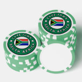 Kapstadt Südafrika Pokerchips (Stapel)