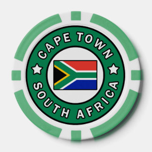Kapstadt Südafrika Pokerchips
