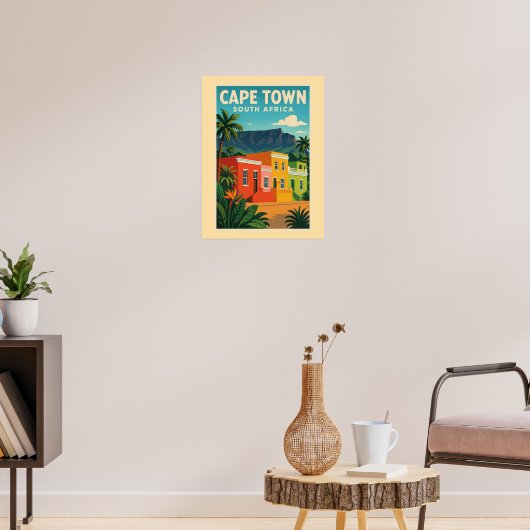 Kapstadt, Südafrika Poster (Wohnzimmer 3)