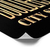 Kapstadt, Südafrika Poster (Ecke)