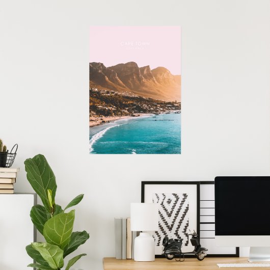 Kapstadt, Südafrika Poster (Heimbüro)