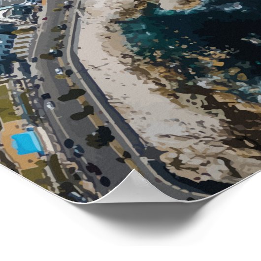 Kapstadt, Südafrika Poster (Ecke)