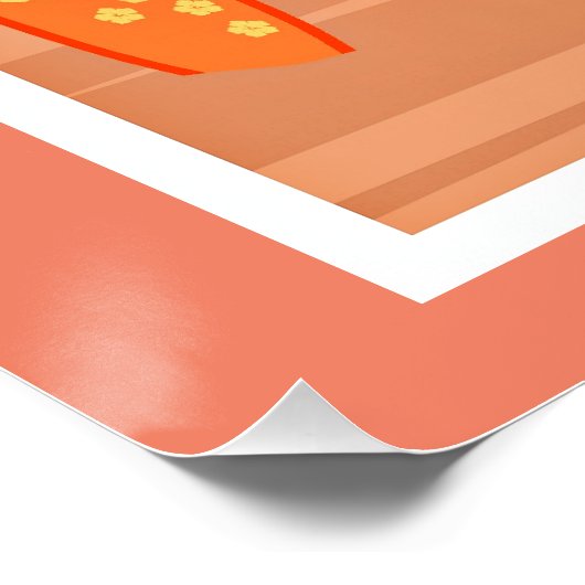 Kapstadt Südafrika, Poster (Ecke)