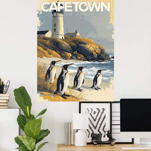 Kapstadt, Südafrika Poster (Heimbüro)