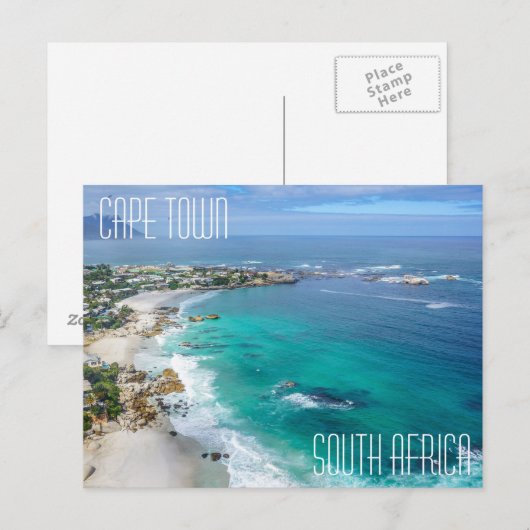 Kapstadt, Südafrika Postkarte (Vorne/Hinten)