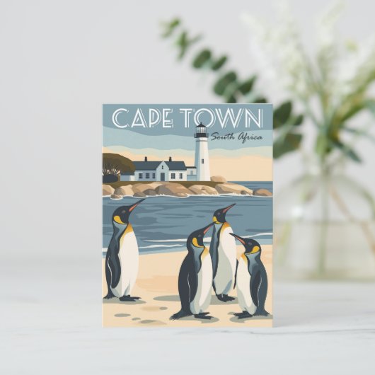 Kapstadt, Südafrika Postkarte (Stehend Vorderseite)