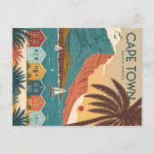 Kapstadt, Südafrika Postkarte (Vorderseite)