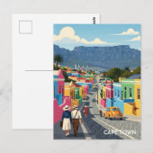 Kapstadt Südafrika Postkarte (Vorne/Hinten)