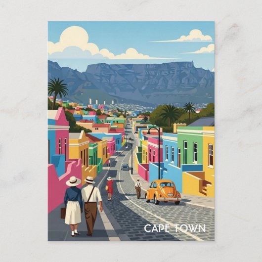 Kapstadt Südafrika Postkarte (Vorderseite)
