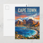 Kapstadt Südafrika Postkarte (Vorne/Hinten)