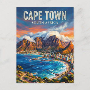 Kapstadt Südafrika Postkarte