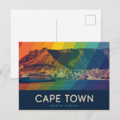 Kapstadt Südafrika Postkarte (Vorne/Hinten)