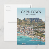 Kapstadt Südafrika Postkarte (Vorne/Hinten)