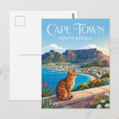 Kapstadt Südafrika Postkarte (Vorne/Hinten)
