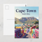 Kapstadt Südafrika Postkarte (Vorne/Hinten)