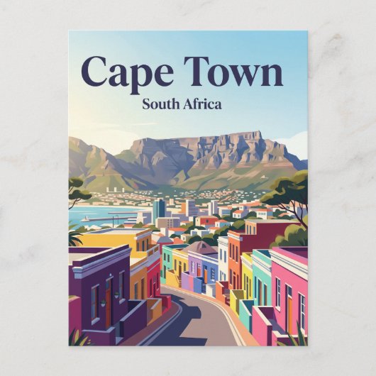 Kapstadt Südafrika Postkarte (Vorderseite)