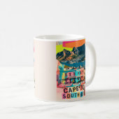 Kapstadt Südafrika Reise Bo-Kaap Landschaft Kaffeetasse (VorderseiteRechts)