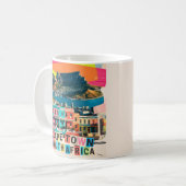 Kapstadt Südafrika Reise Bo-Kaap Landschaft Kaffeetasse (Vorderseite Links)