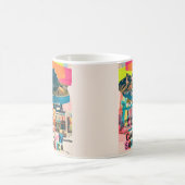 Kapstadt Südafrika Reise Bo-Kaap Landschaft Kaffeetasse (Mittel)