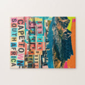 Kapstadt Südafrika Reise Bo-Kaap Landschaft Puzzle (Horizontal)