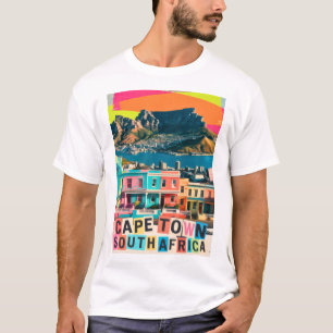 Kapstadt Südafrika Reise Bo-Kaap Landschaft T-Shirt