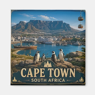 🧲 Kapstadt Südafrika Reiseerinnerung zum Behalten Magnet