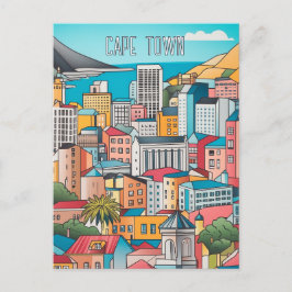 Kapstadt Südafrika Reisen Postkarte