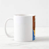 Kapstadt Südafrika Reiseplakat Kaffeetasse (Links)