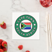 Kapstadt Südafrika Serviette (Beispiel)