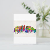 Kapstadt Südafrika Skyline Feiertagspostkarte (Stehend Vorderseite)