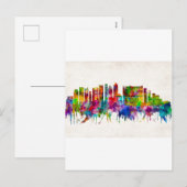 Kapstadt Südafrika Skyline Feiertagspostkarte (Vorne/Hinten)