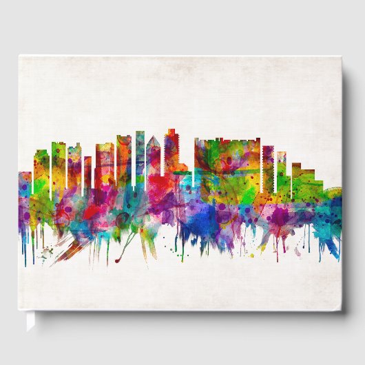 Kapstadt Südafrika Skyline Gästebuch (Vorderseite)