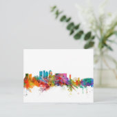 Kapstadt Südafrika Skyline Postkarte (Stehend Vorderseite)