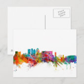Kapstadt Südafrika Skyline Postkarte (Vorne/Hinten)
