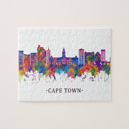 Kapstadt Südafrika Skyline Puzzle (Horizontal)