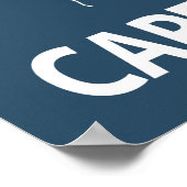 Kapstadt Südafrika Stadtplan Art Poster (Ecke)